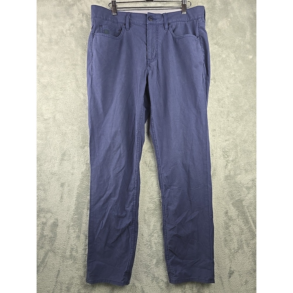 Vineyard Vines On The Go Pant Mens 32X30 Blue Golf Chino Performance Stretch